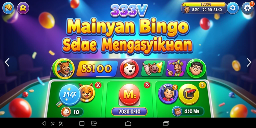 Gameplay seru dari Bingo di 333V dengan teman-teman.