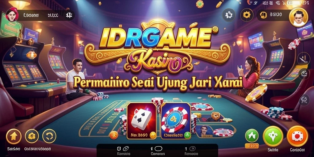 Tangkapan layar gameplay Kasino yang menarik dalam IDRGAME.