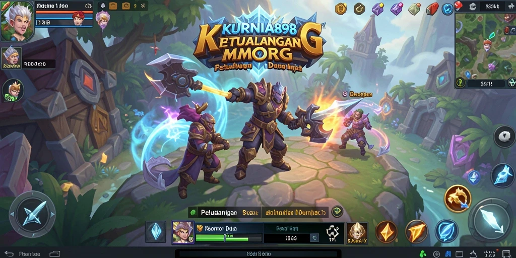 Tampilan gameplay KURNIA898 yang menakjubkan dan penuh aksi.