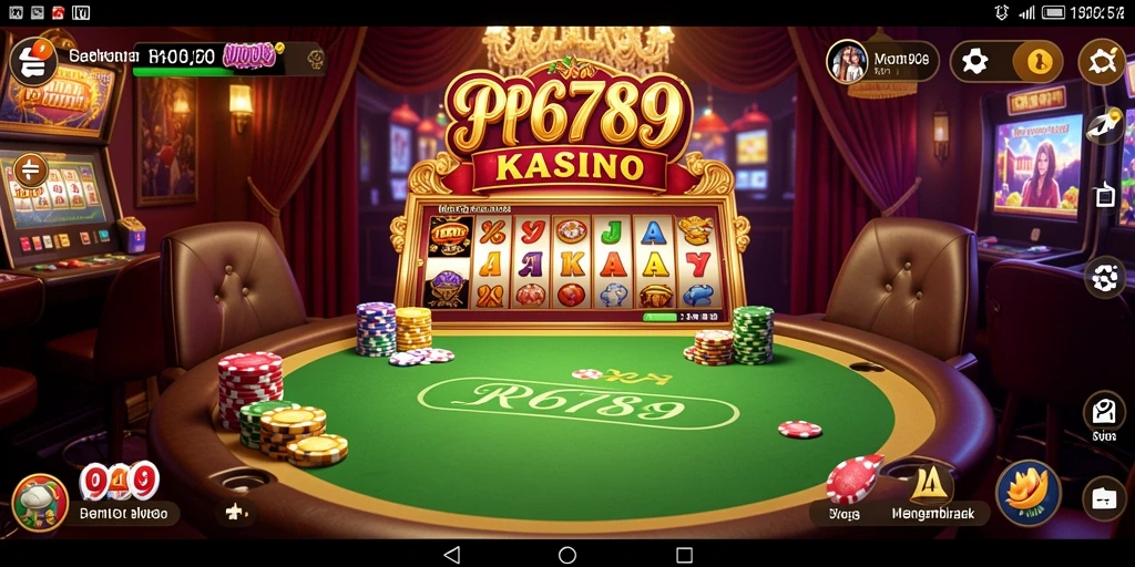 Screenshot gameplay RP6789 yang penuh aksi dari permainan Kasino.