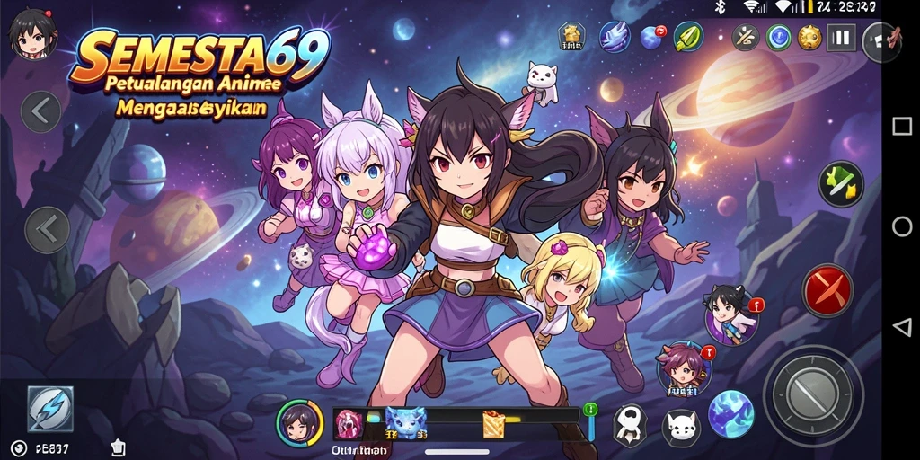 Tampilan gameplay SEMESTA69 yang mendebarkan dan penuh aksi.